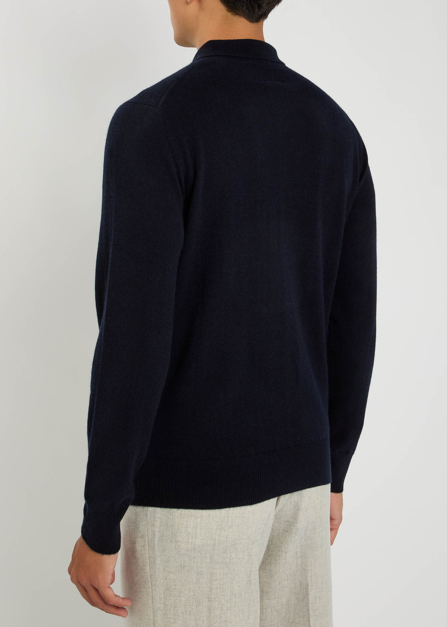 Allude Cashmere Polo Shirt - 2