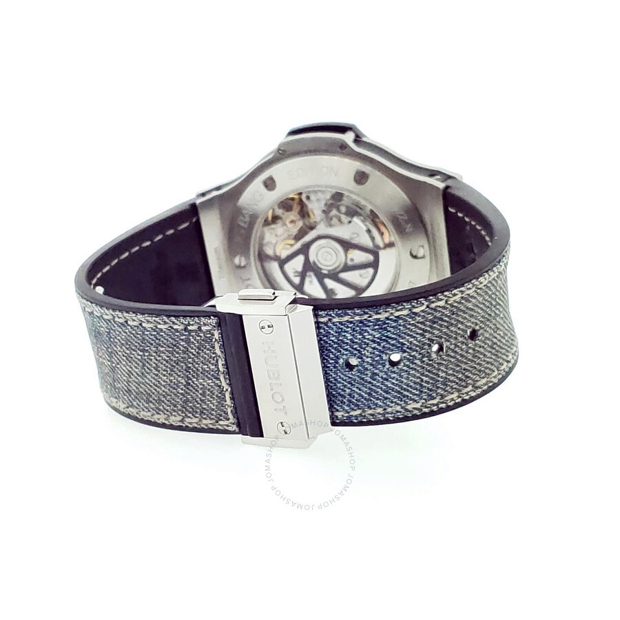 Pre-owned Hublot Big Bang Evoultion Jeans Chronograph Blue Jean Dial Men's Watch 301.SX.2710.NR.JEAN - 5