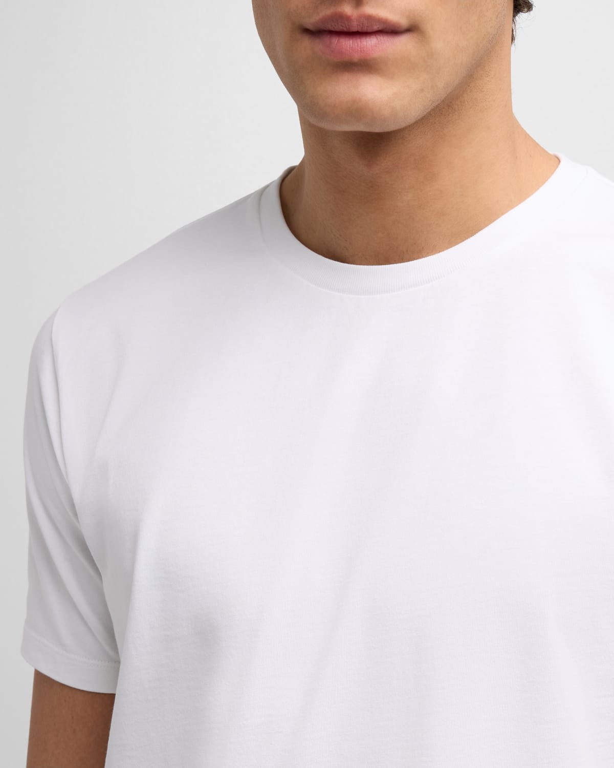 Men's Heavyweight Cotton Crewneck Classic Fit T-Shirt - 7