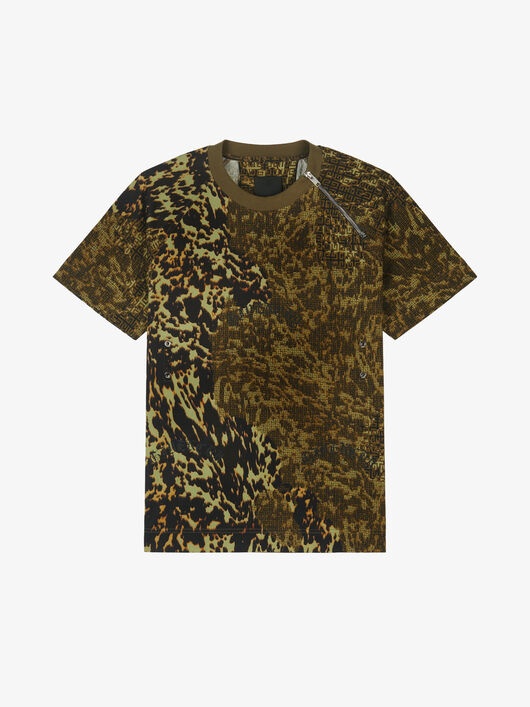 4G ANIMAL PRINTED T-SHIRT - 4