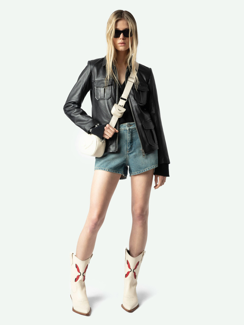 Rock With You Leather Camera Crossbody Bag 7