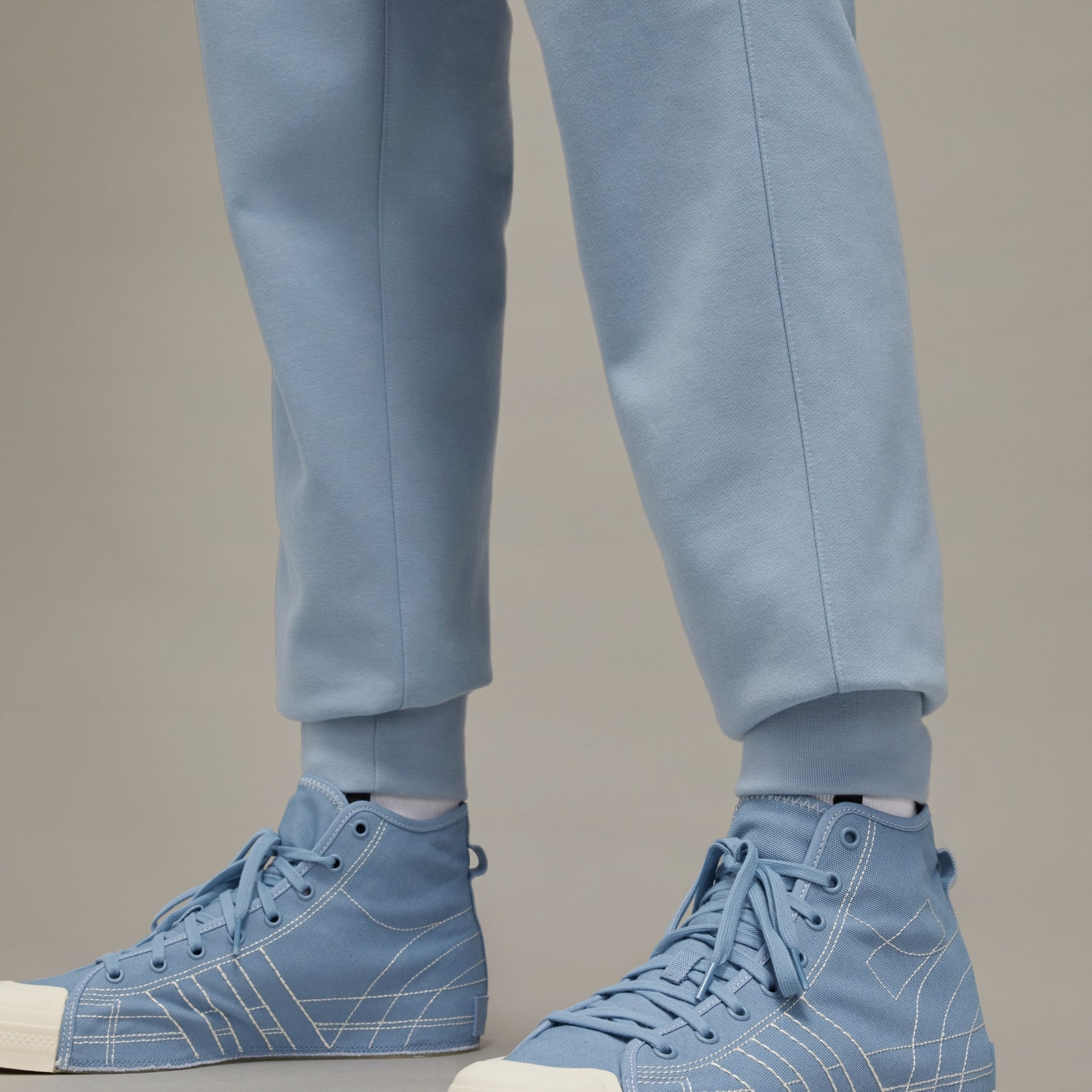 Y-3 Brushed Terry Cuffed Pants - 8