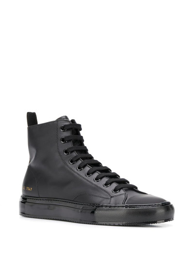 Common Projects Tournament high-top sneakers outlook