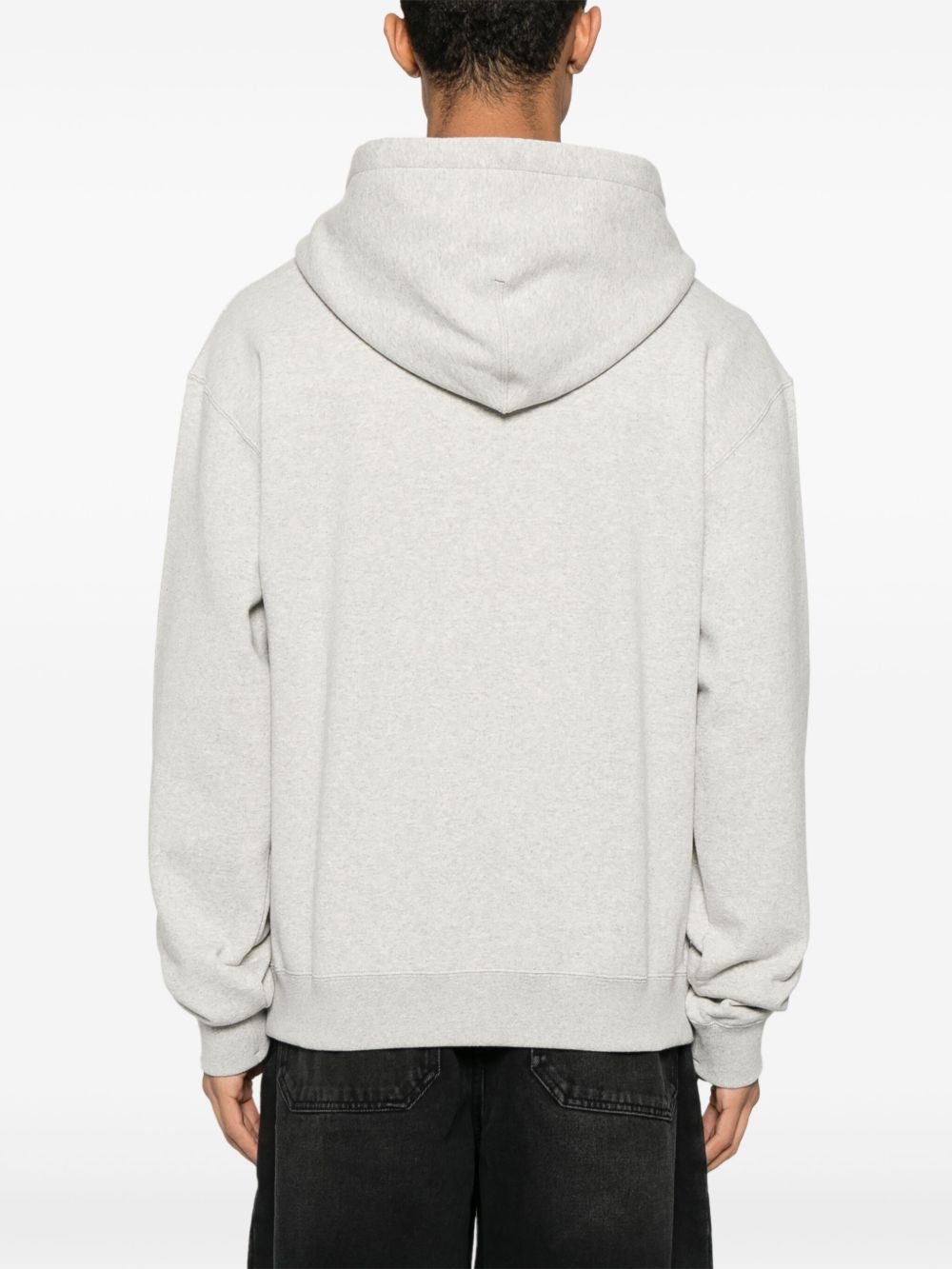 logo-print hoodie - 4