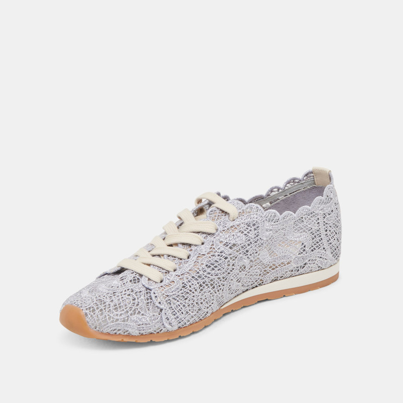 DAYANA SNEAKERS DUSTY BLUE LACE 6