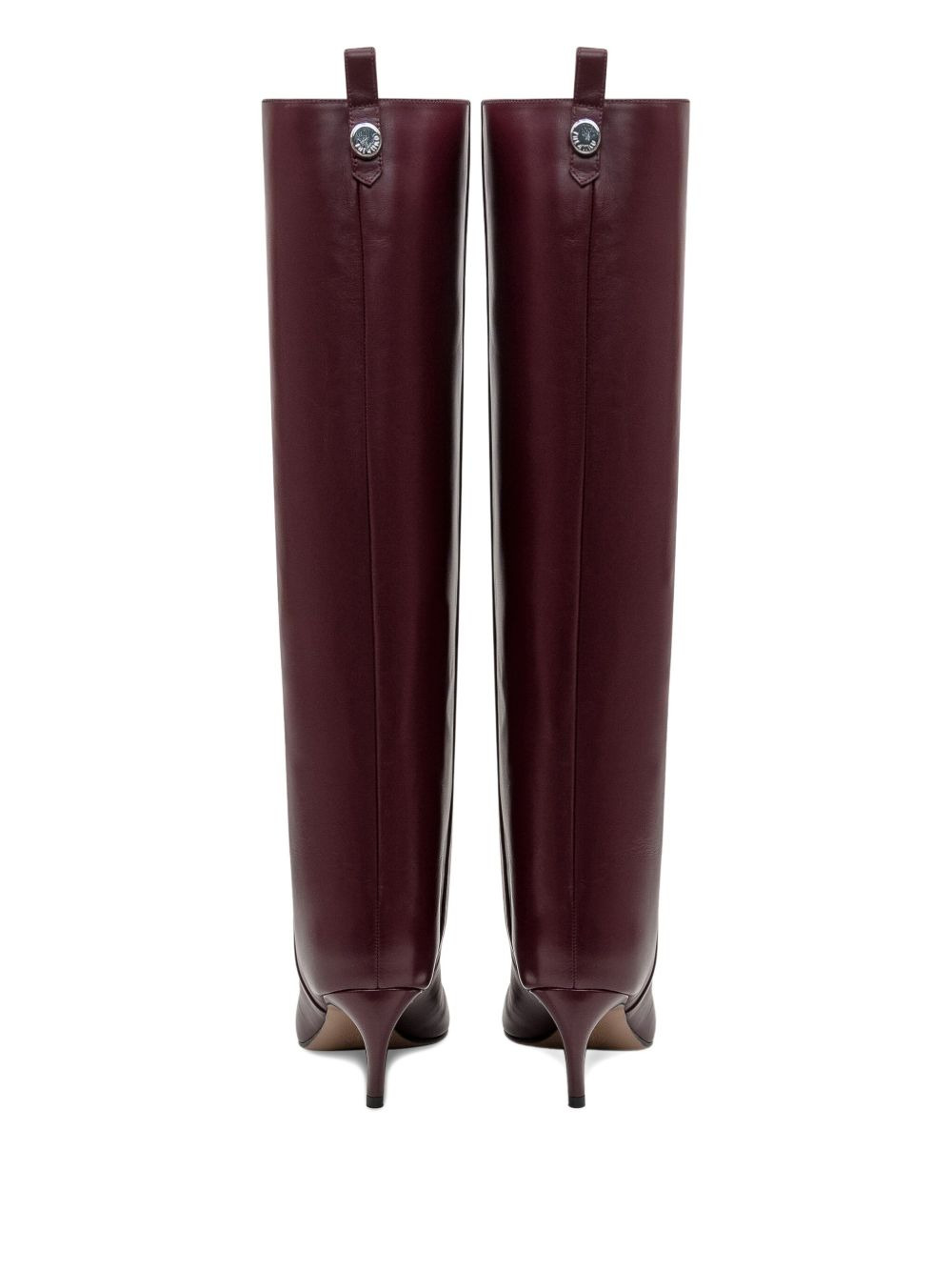 65mm Lea pointed-toe leather boots - 2
