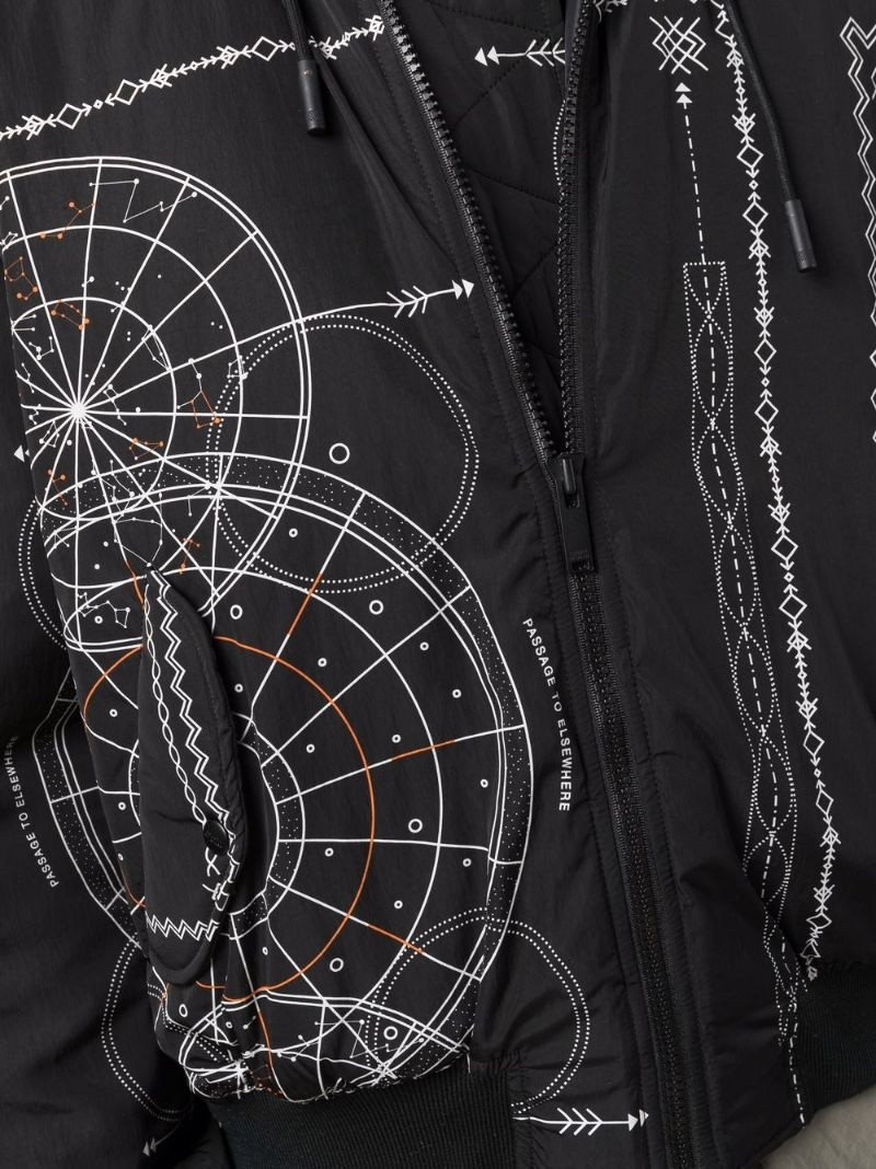 Astral-print bomber jacket 5