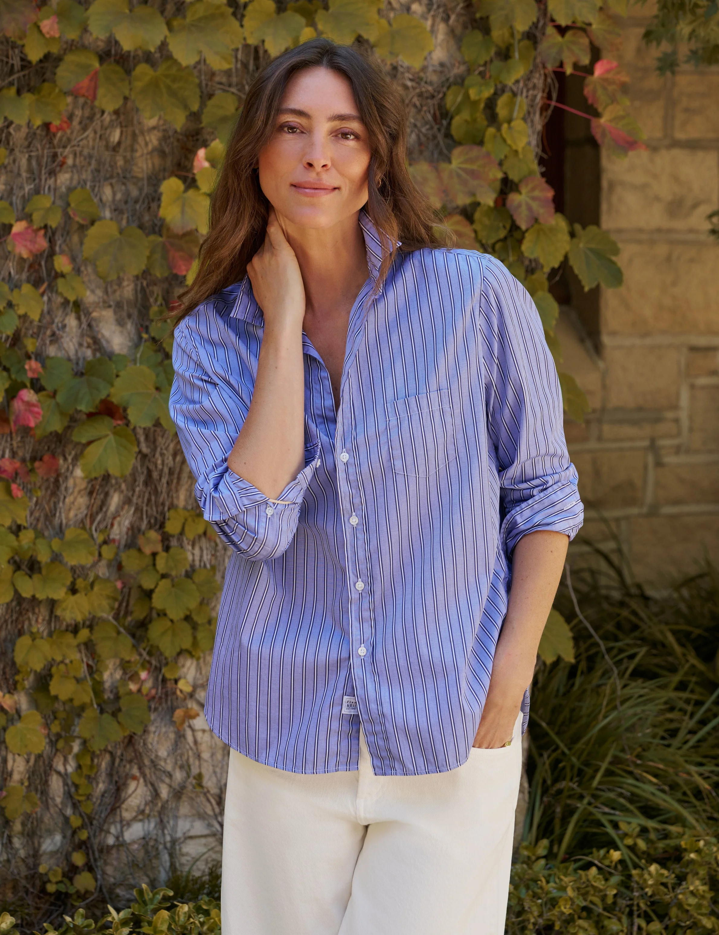 Relaxed Button-Up Shirt - 1