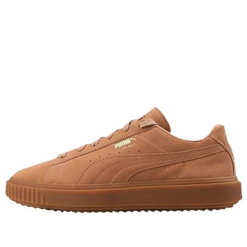 PUMA Breaker Suede Rubber Casual Board Shoes Brown 366079-04 - 1
