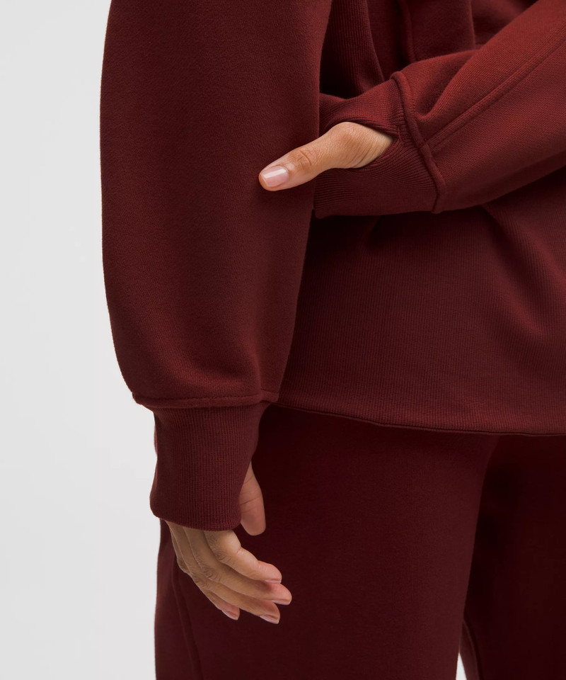 Scuba Oversized Funnel-Neck Half Zip *Long 6