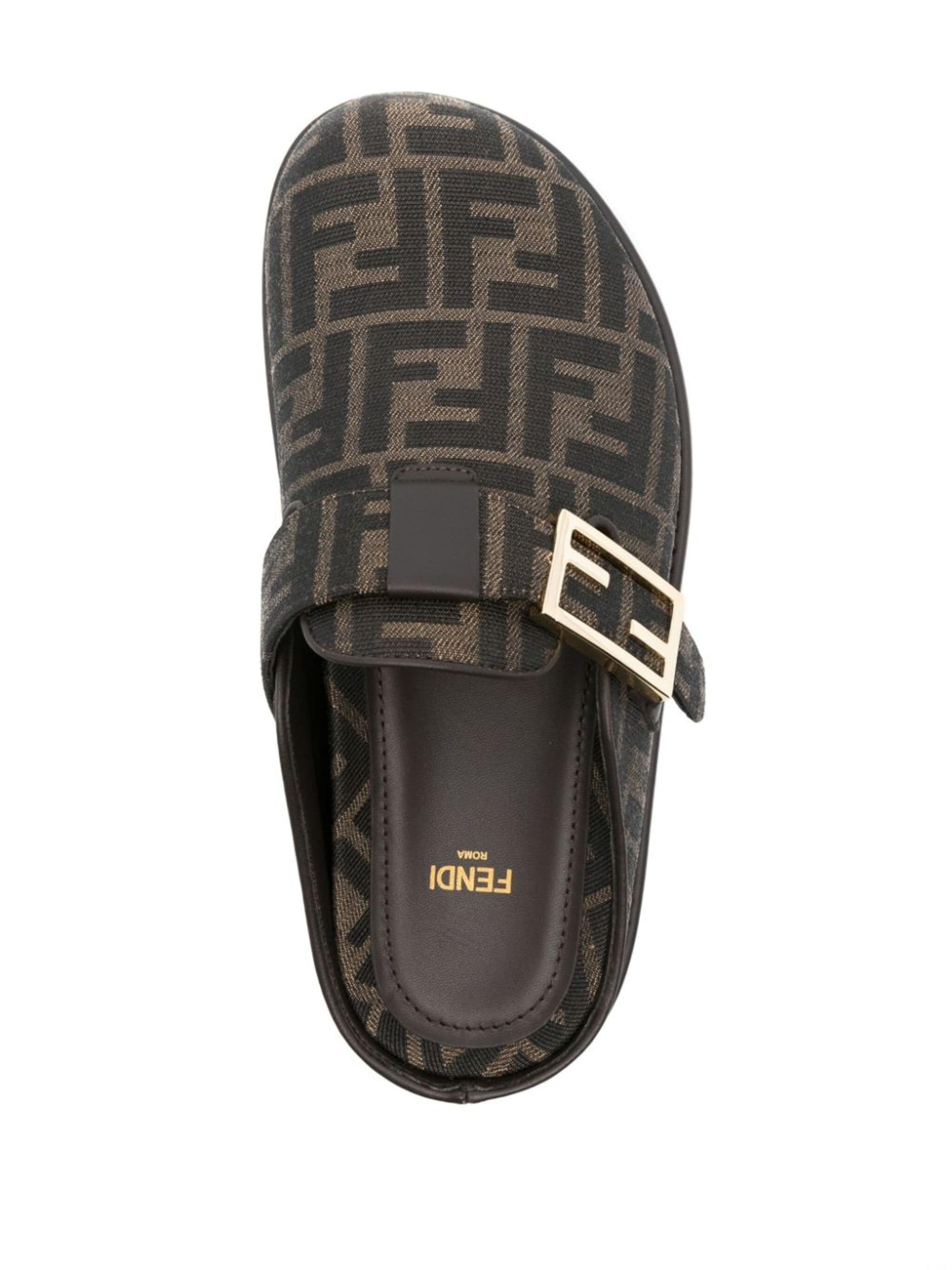 Feel FF-motif mules - 4