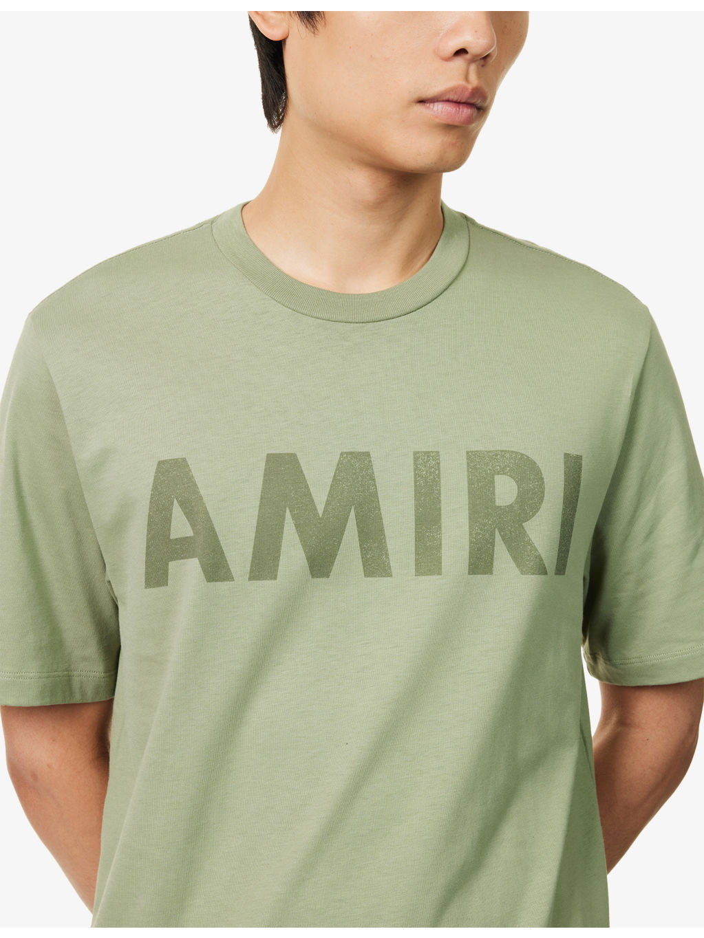 Stencil Logo-Print Cotton-Jersey T-shirt - 5