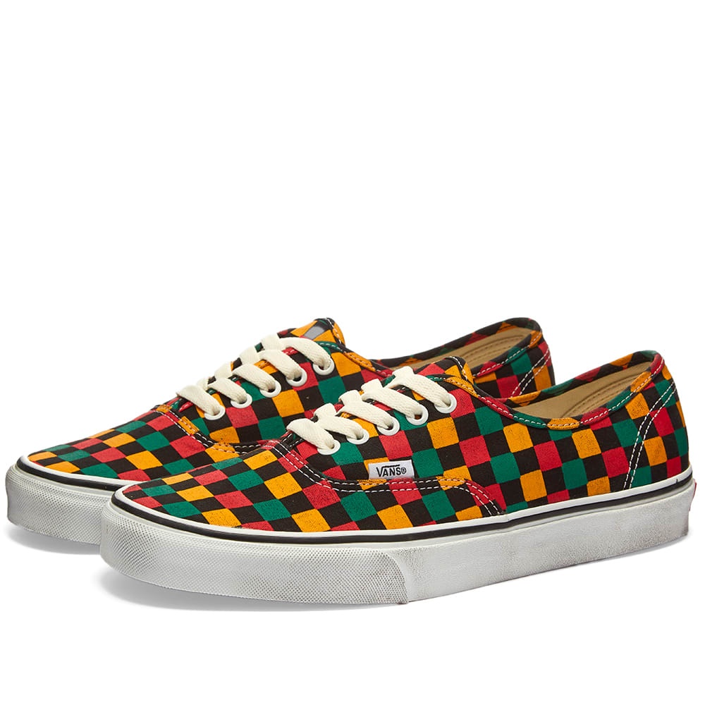 Vans Authentic Washed Checkerboard - 1