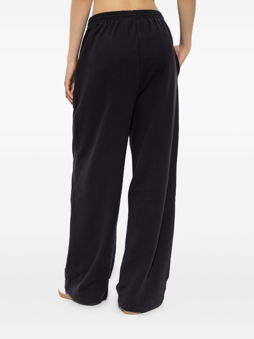 elasticated-waistband track pants - 5