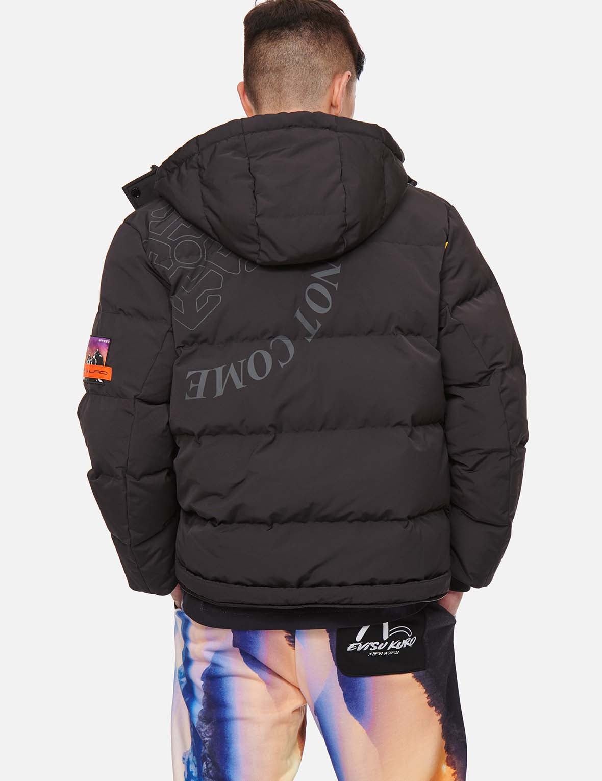 Logo Print Convertible Longline Down Parka - 10