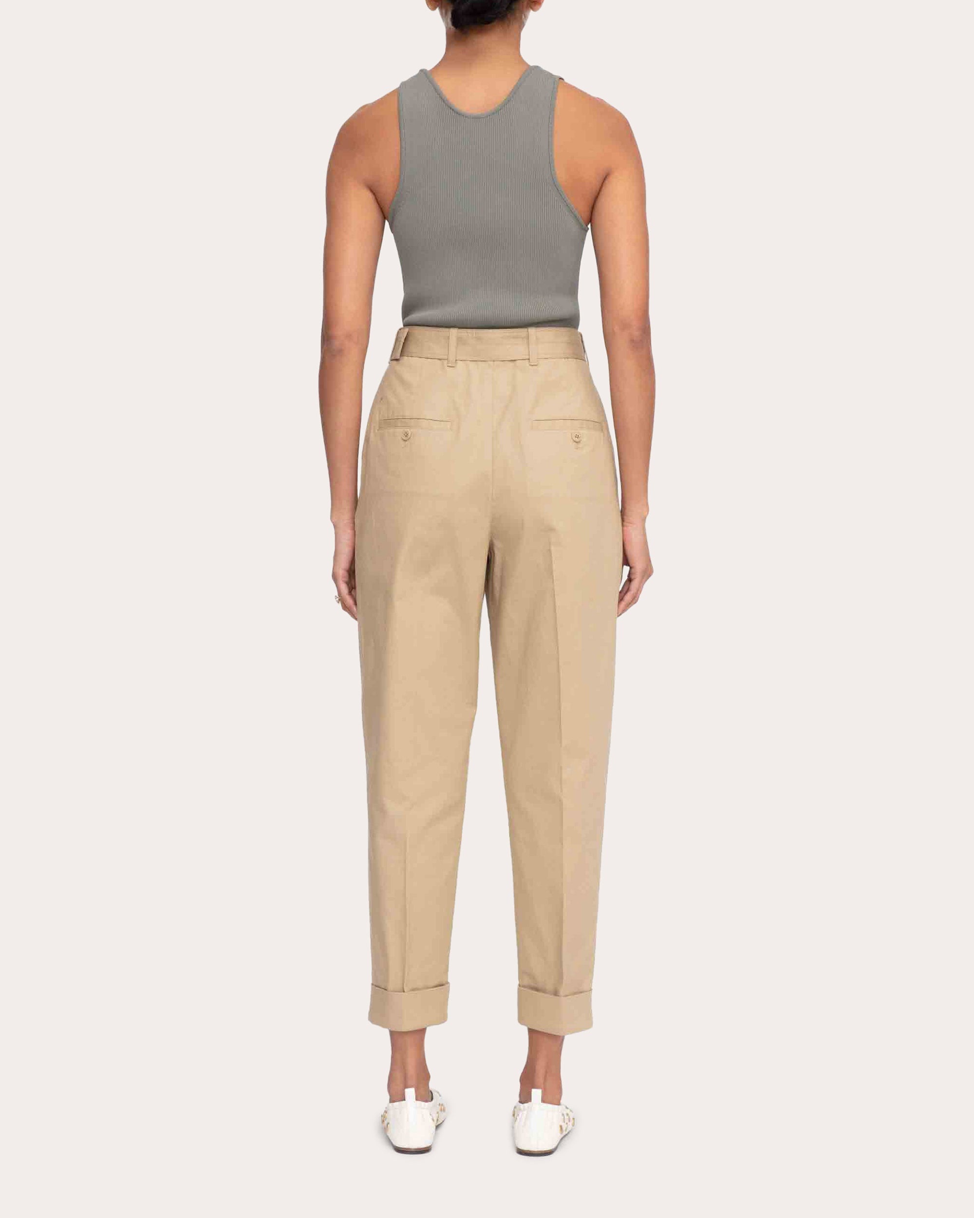 Pleated Cotton-Canvas Pants - 2