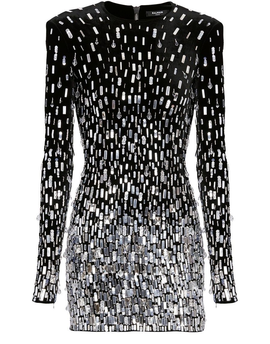 Short Sequin Dress - 1