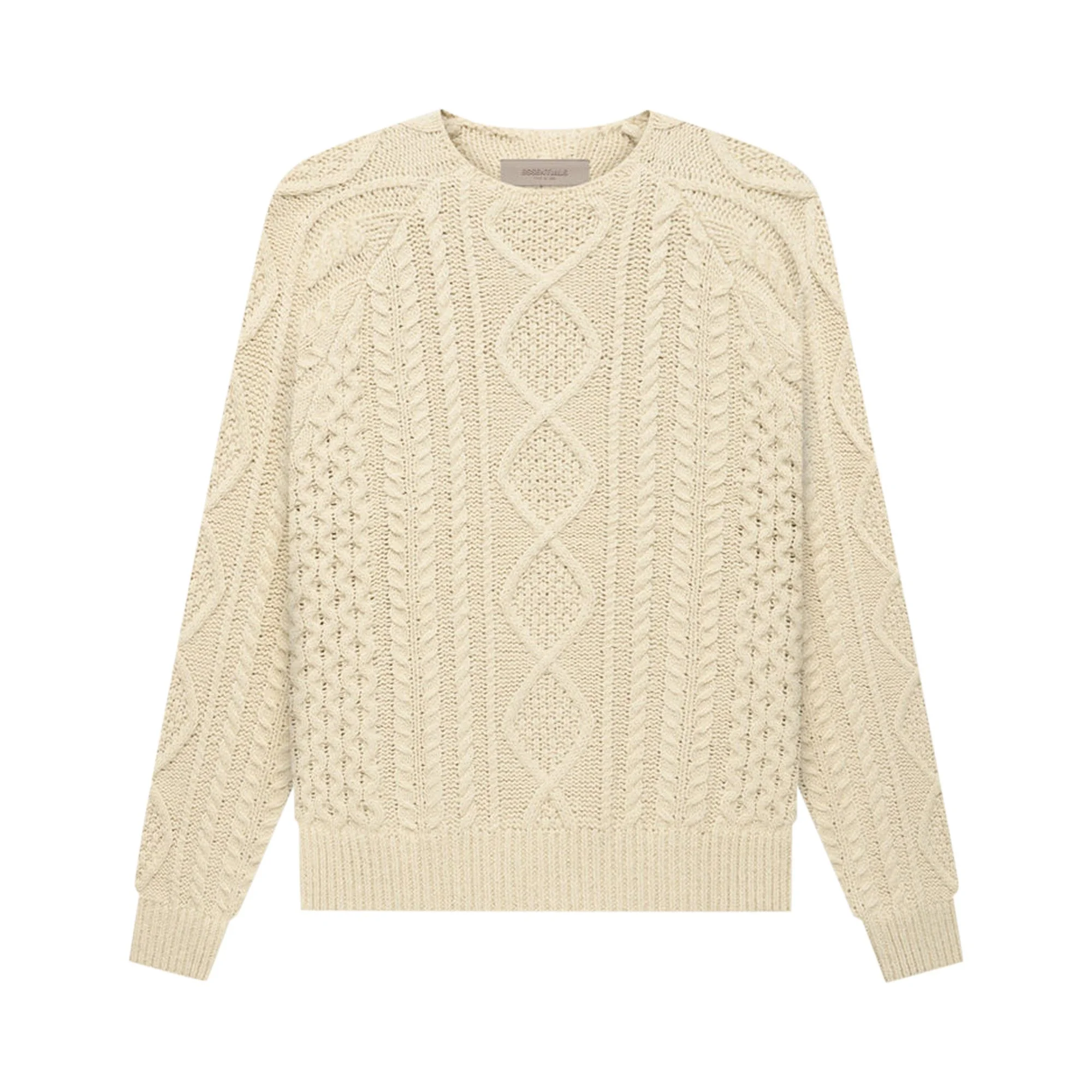 Fear of God Essentials Cable Knit 'Eggshell' - 1