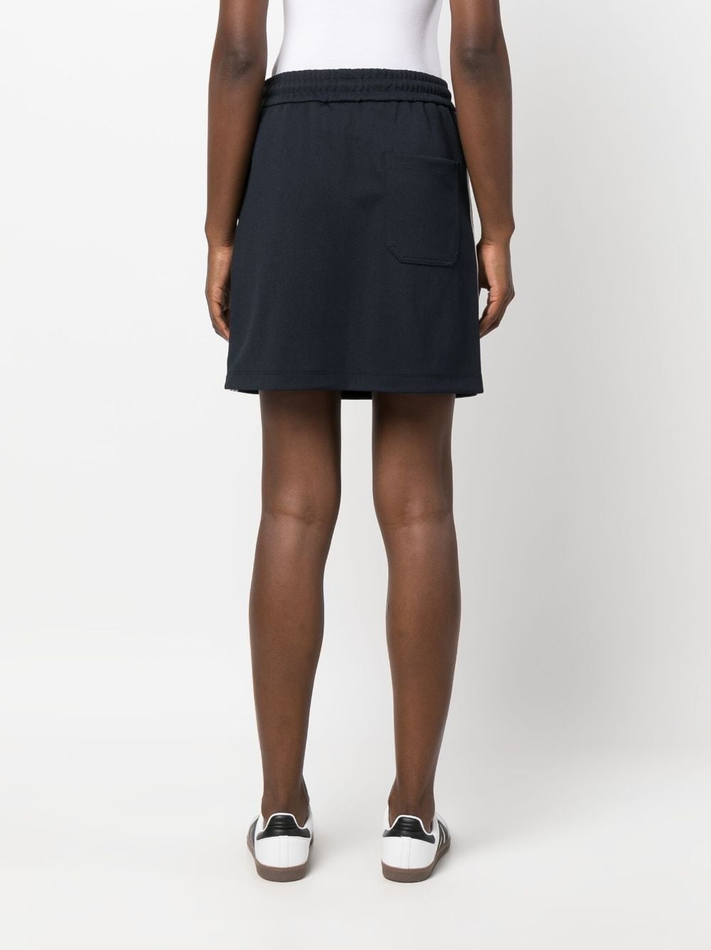 star-print cotton skirt - 4