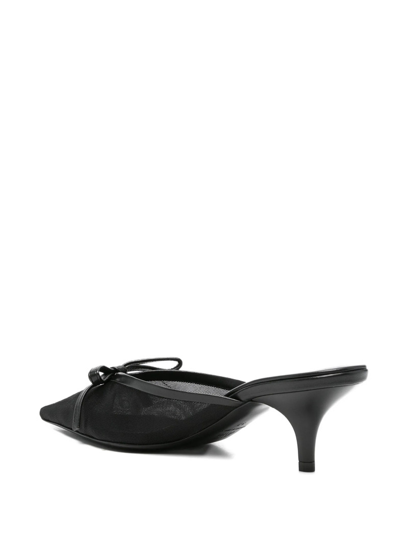 Miu Miu Miu Miu Bow-detail Pointed-toe Mules outlook