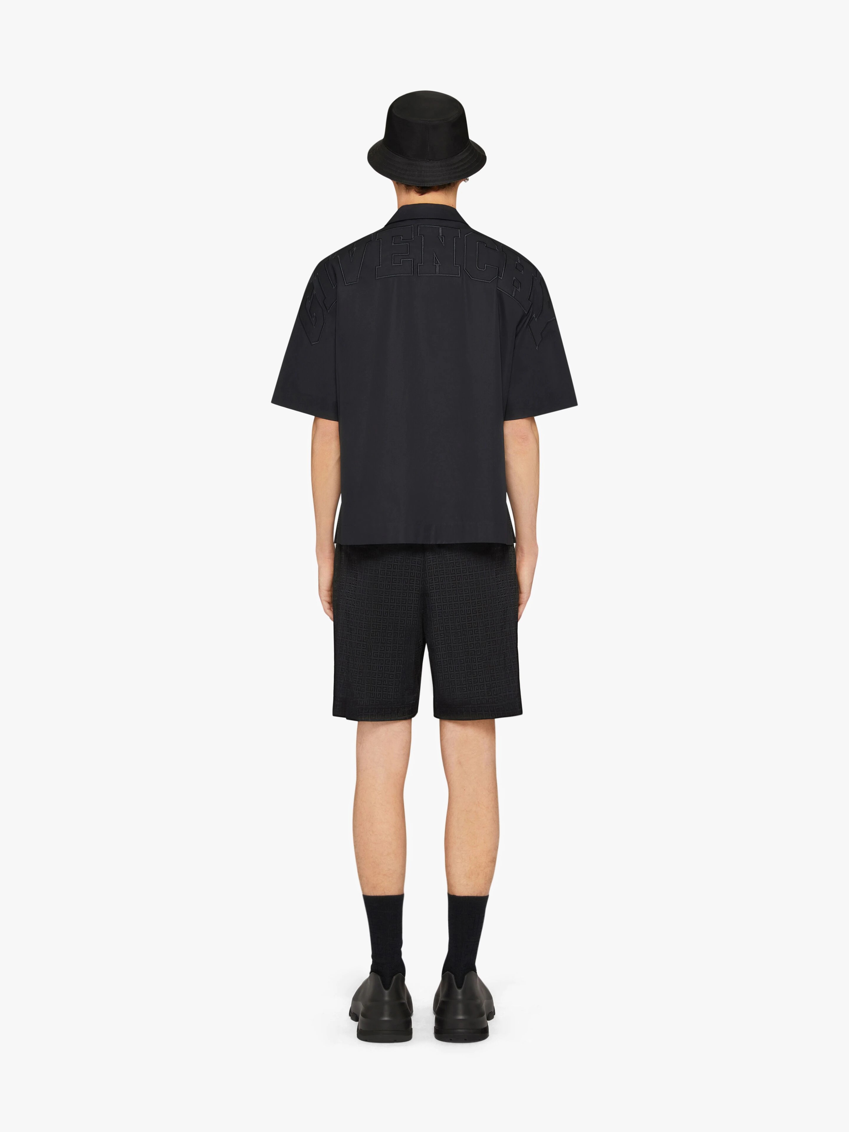BERMUDA SHORTS IN 4G JACQUARD - 4