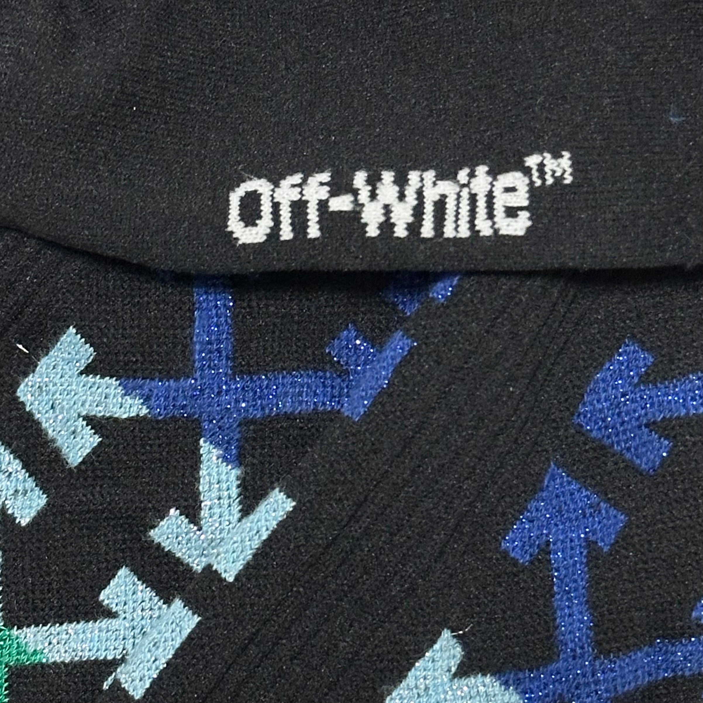 OFF WHITE Arrow Bookish Socks - 3