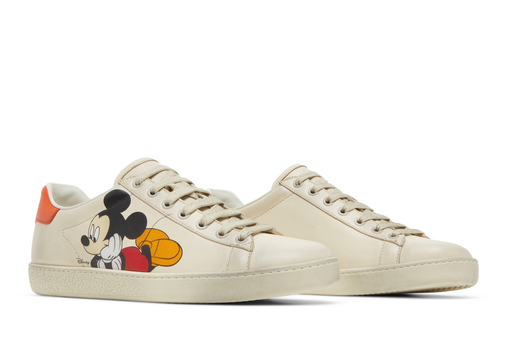 Disney x Gucci Wmns Ace Low 'Mickey Mouse - Ivory' - 8