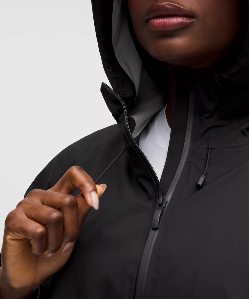 Lightweight Cinch-Waist Rain Coat 7