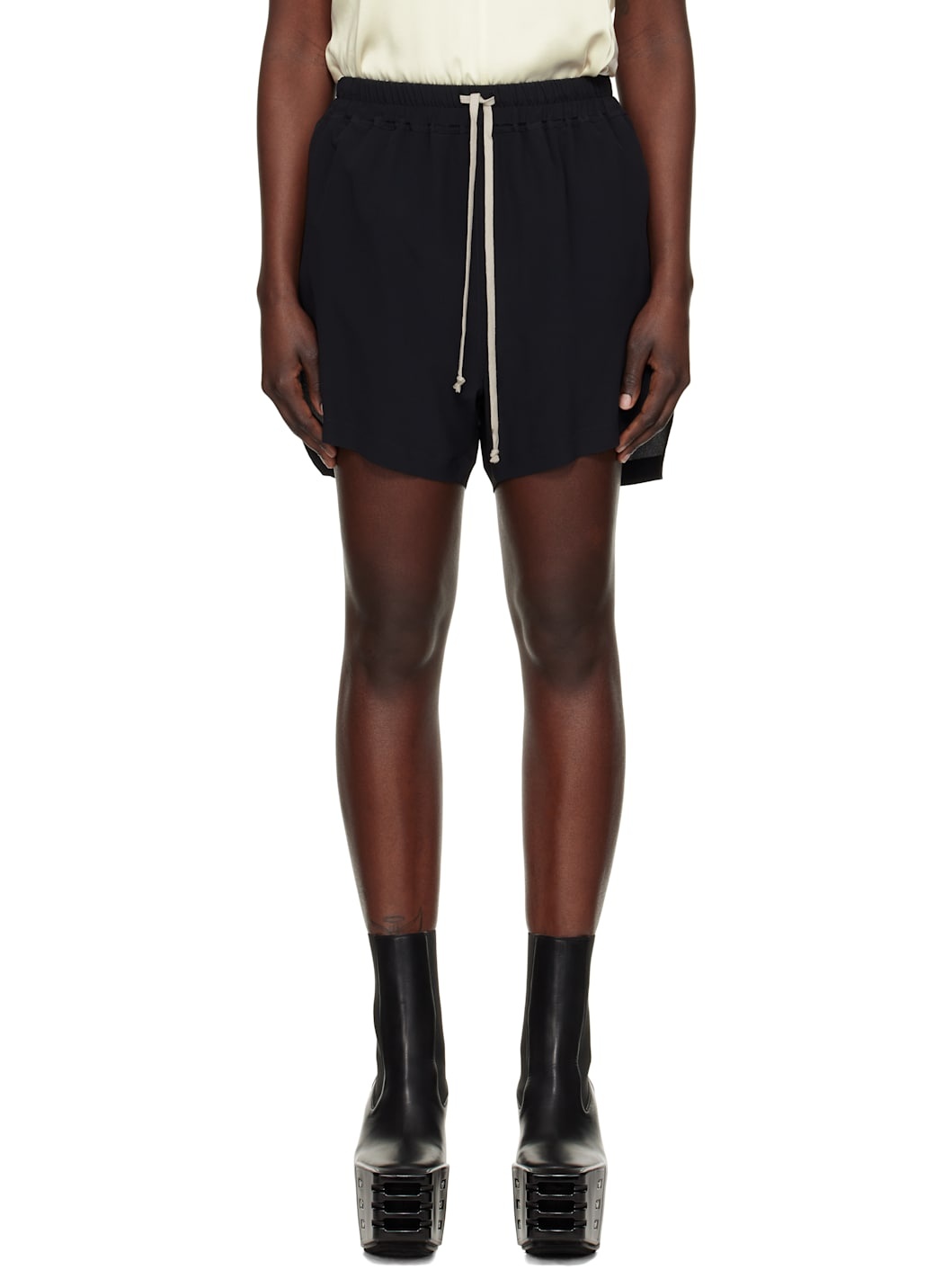 Black Hollywood Boxers Shorts - 1