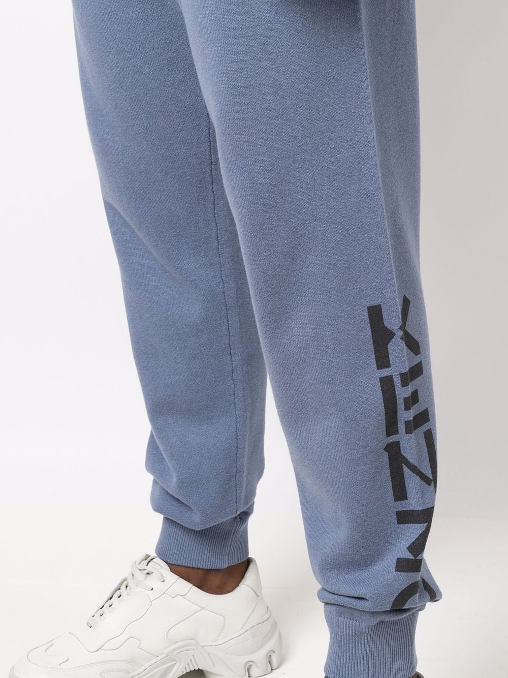 logo print track pants - 5