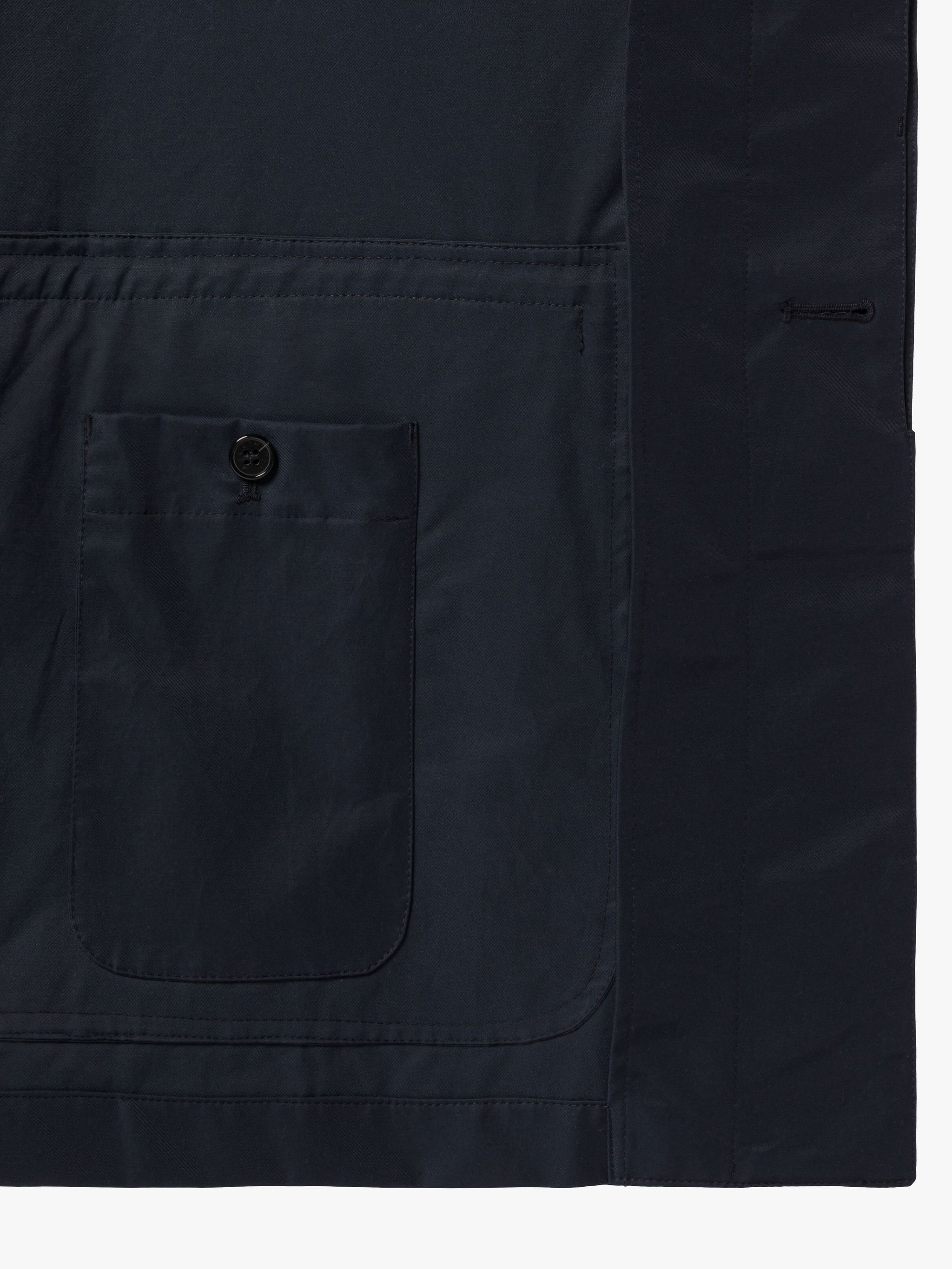A-LINE TORRENTIAL NAVY COTTON BLEND RAINCOAT | GMM-220 - 6