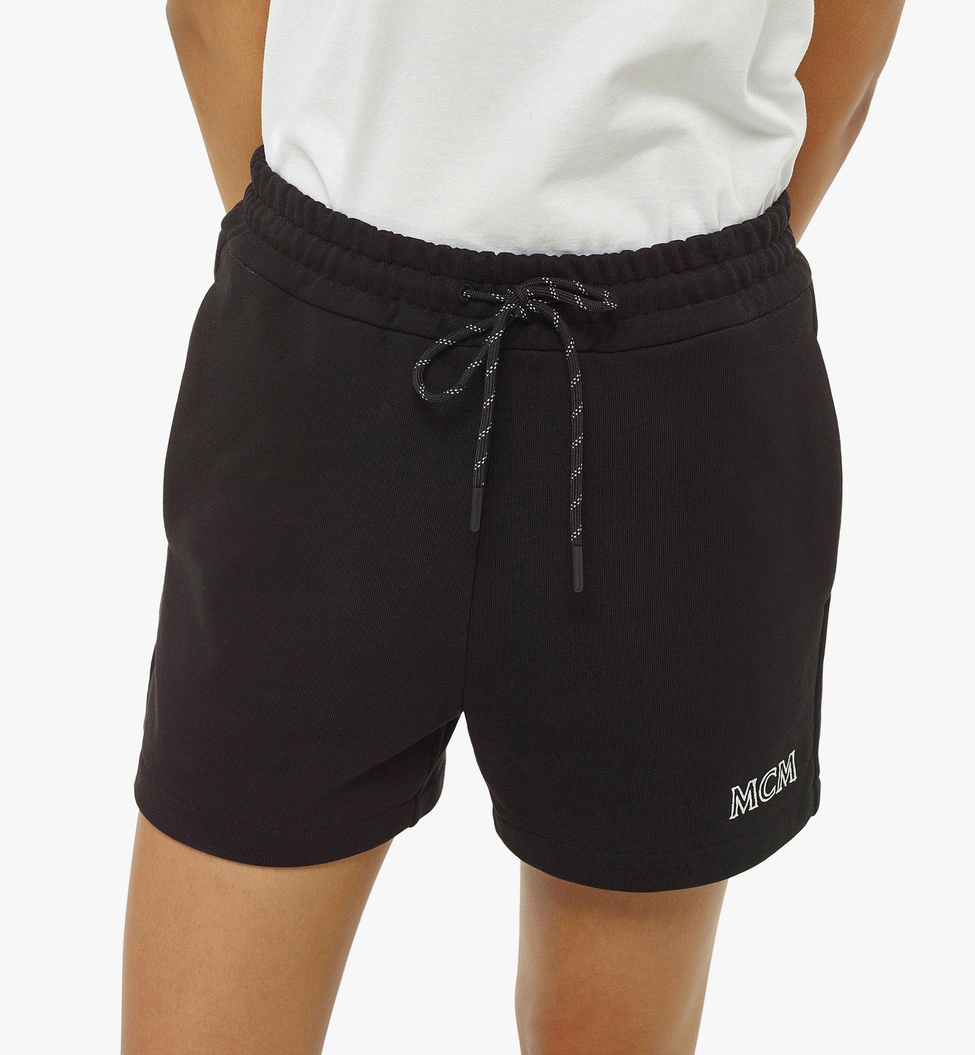 Women's MCM Essentials Logo Shorts in Organic Cotton - 5