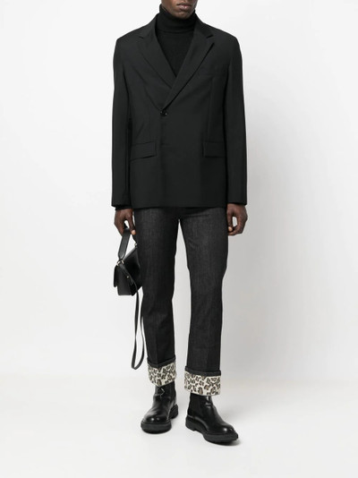 Neil Barrett straight-leg denim jeans outlook