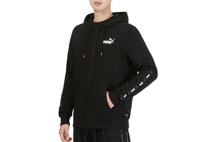 PUMA Sports Hooded Jacket Black 849555-01 - 3