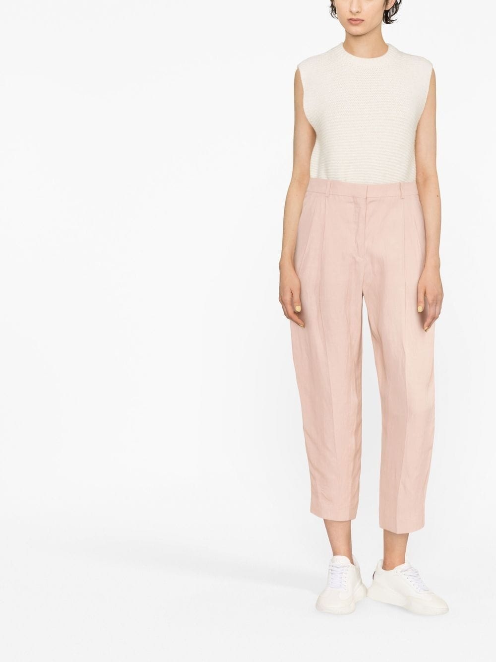 cropped tailored trousers - 2