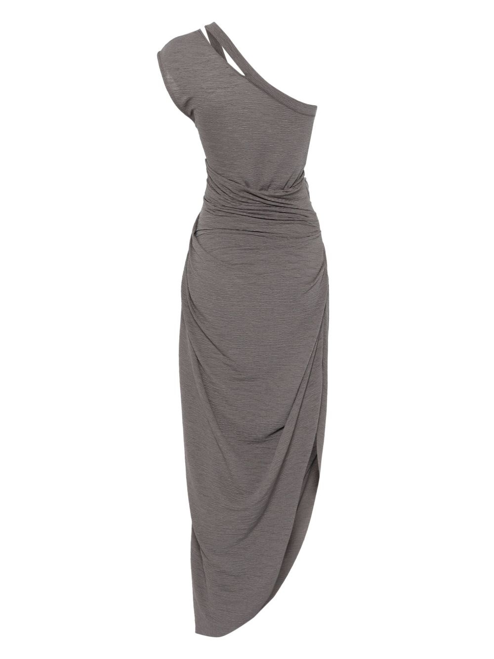 twisted slip midi dress - 2