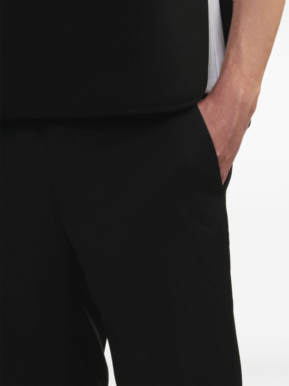 virgin wool tailored trousers - 5