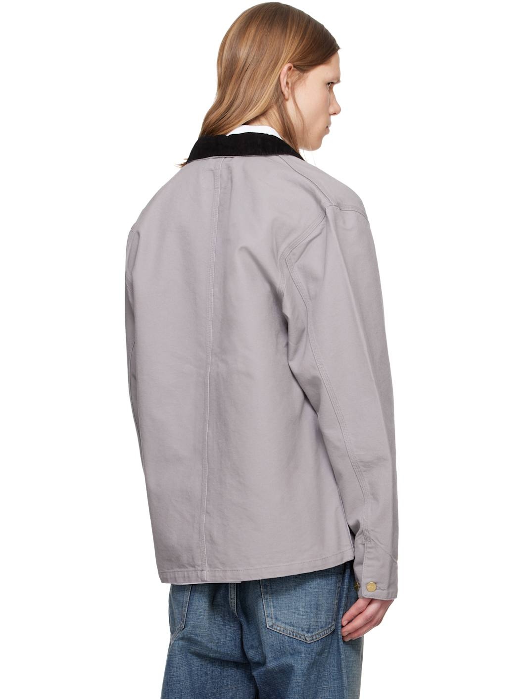 Gray Michigan Chore Jacket - 3