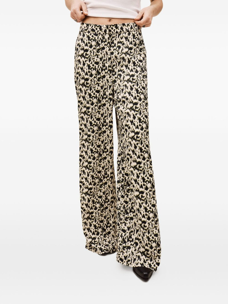 Plyde printed wide-leg trousers 3