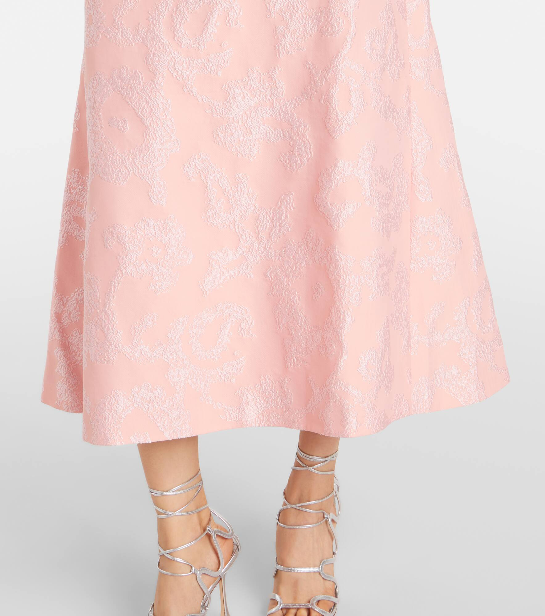 Kissa jacquard midi dress - 5