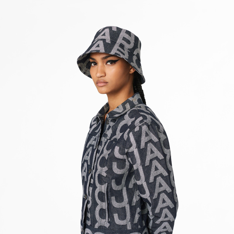 THE MONOGRAM DENIM BUCKET HAT 3