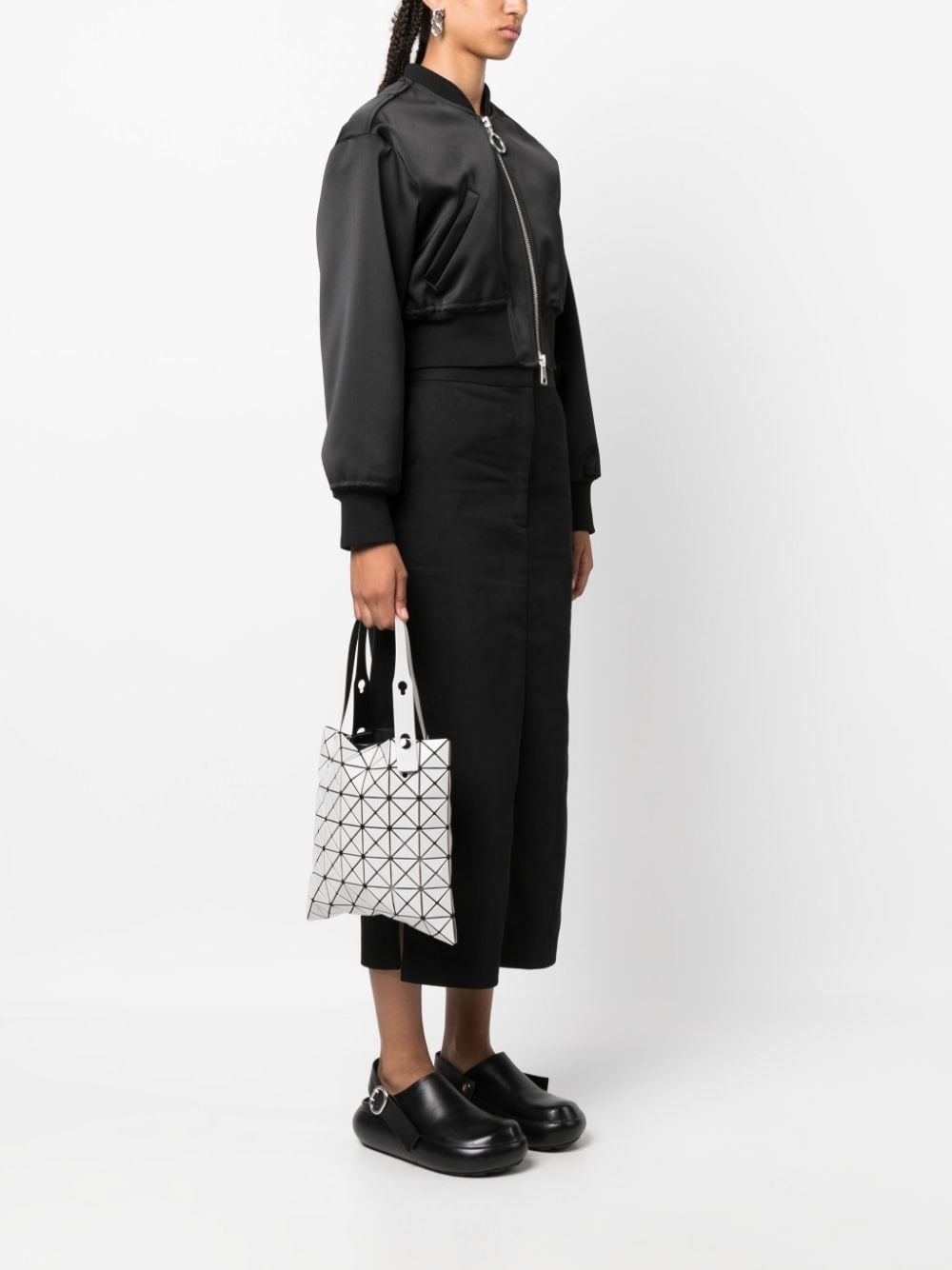 Lucent geometric-panelled tote bag - 2