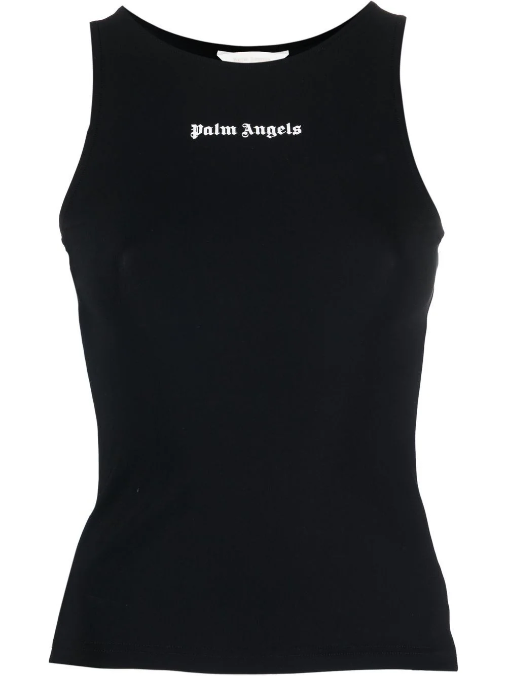logo-print tank top - 1