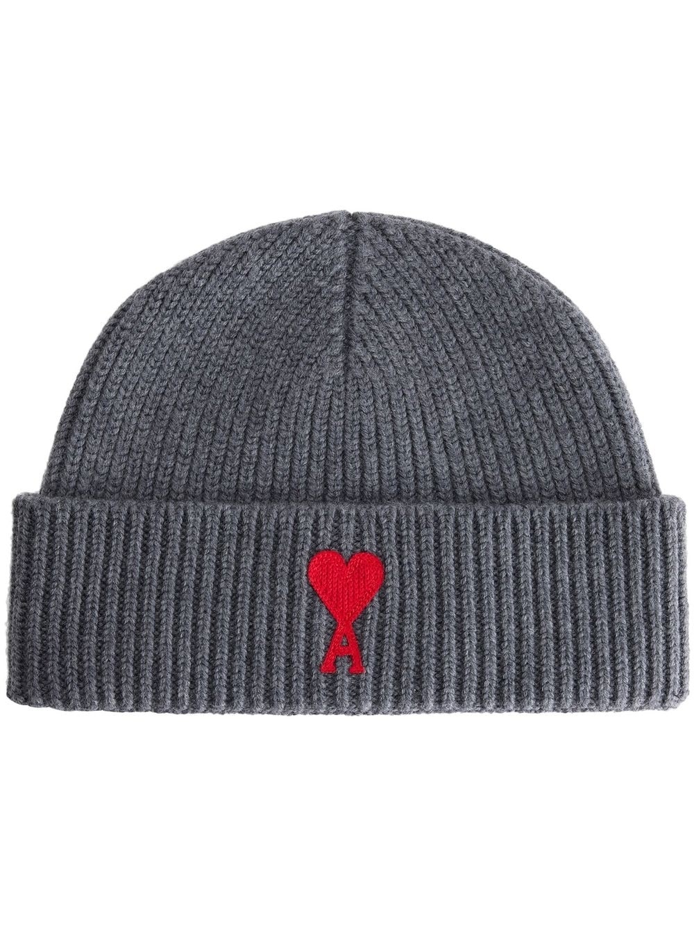 Ami De Coeur ribbed beanie - 1