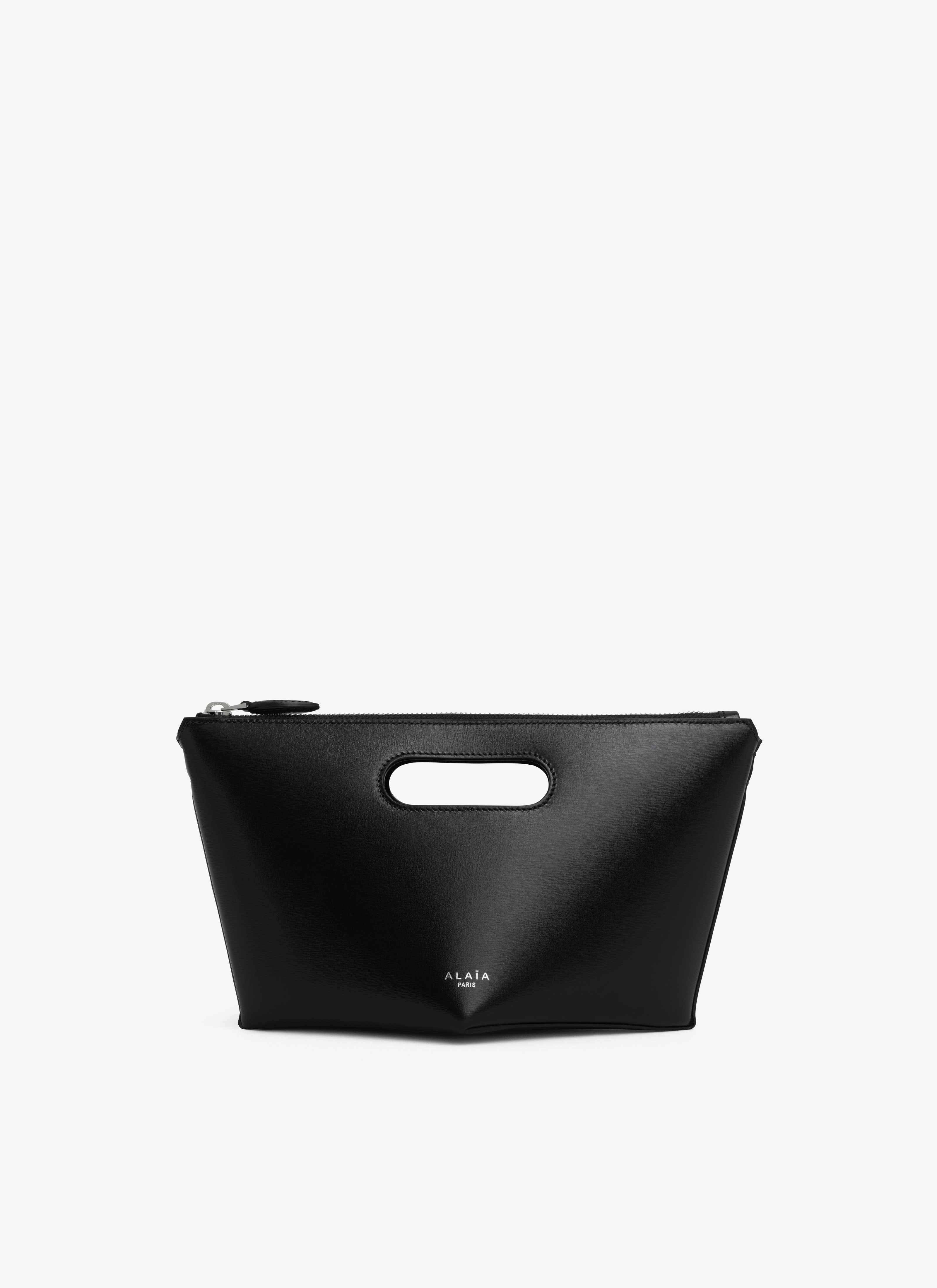 FOLDED ZIPPED BAG IN CALFSKIN - 4