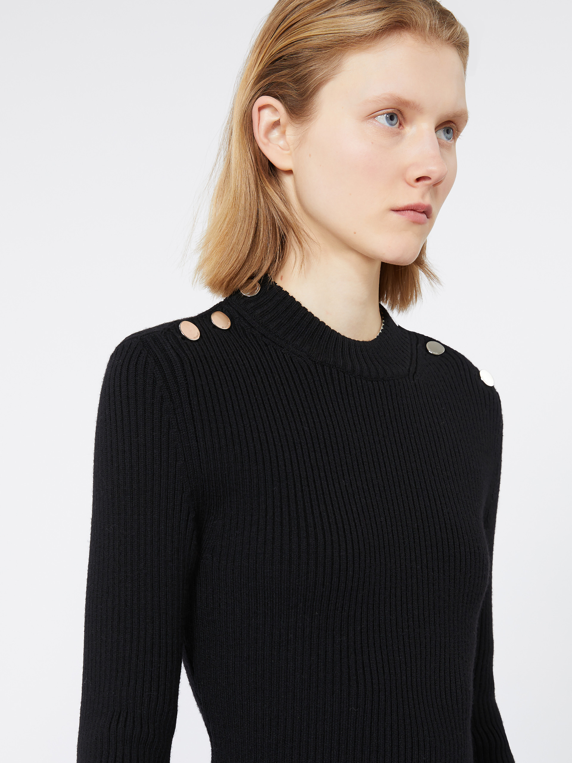 GARIBO Pure wool knit dress - 5