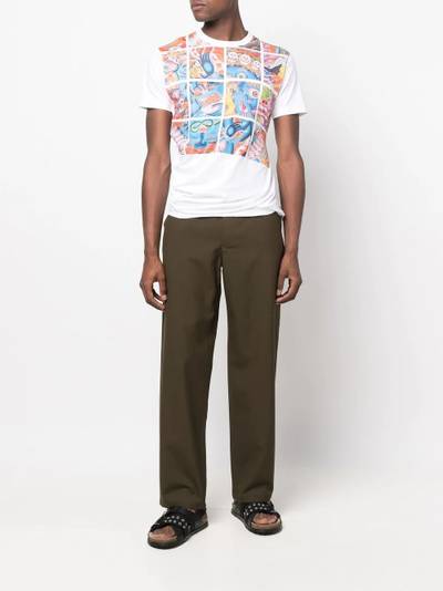 Junya Watanabe MAN graphic-print T-shirt outlook