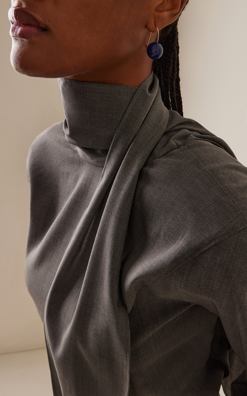 Sophie Buhai Venus Sterling Silver Lapis Earrings blue outlook