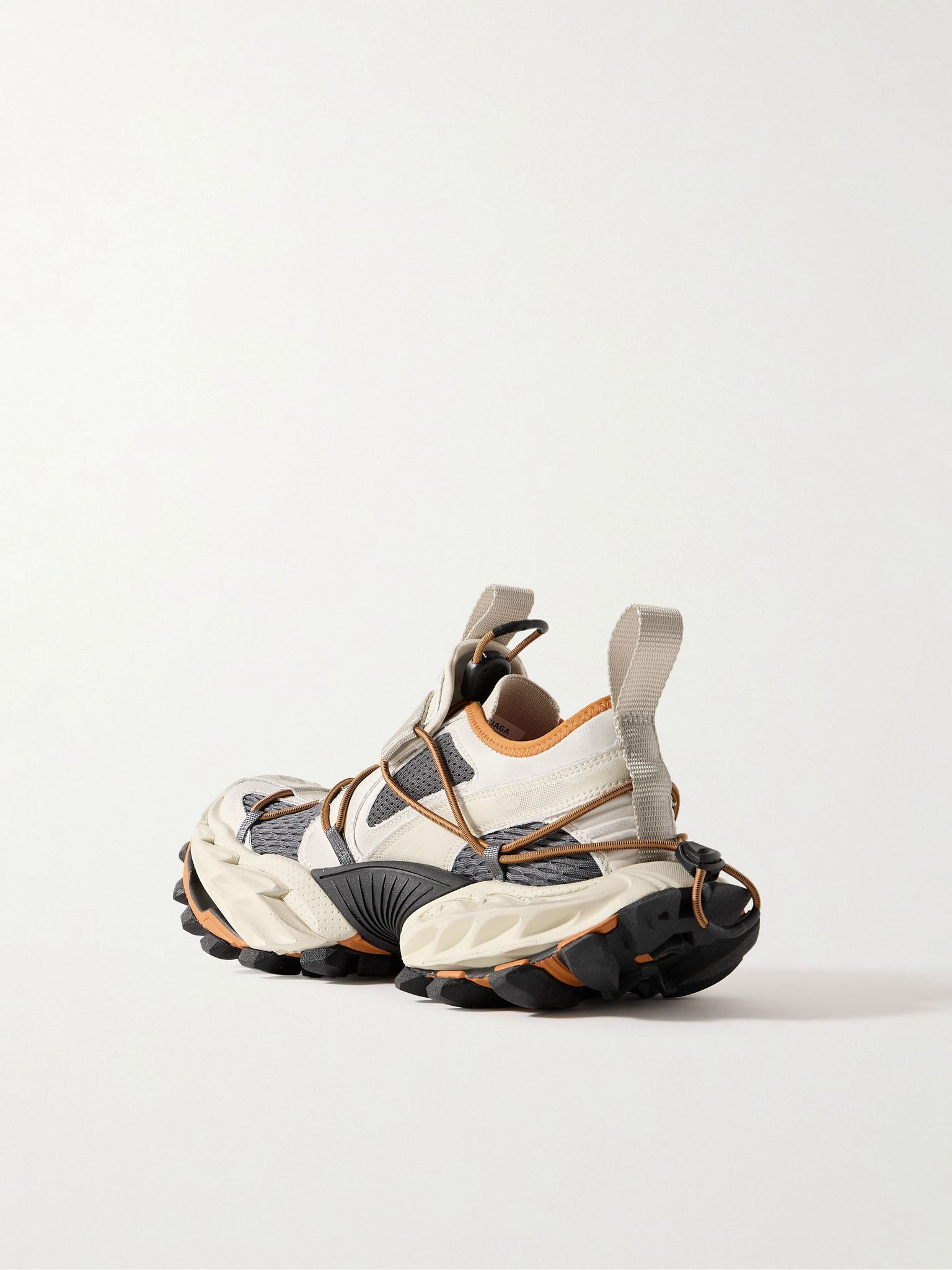 Hike Distressed Mesh Sneakers Neutral - 4