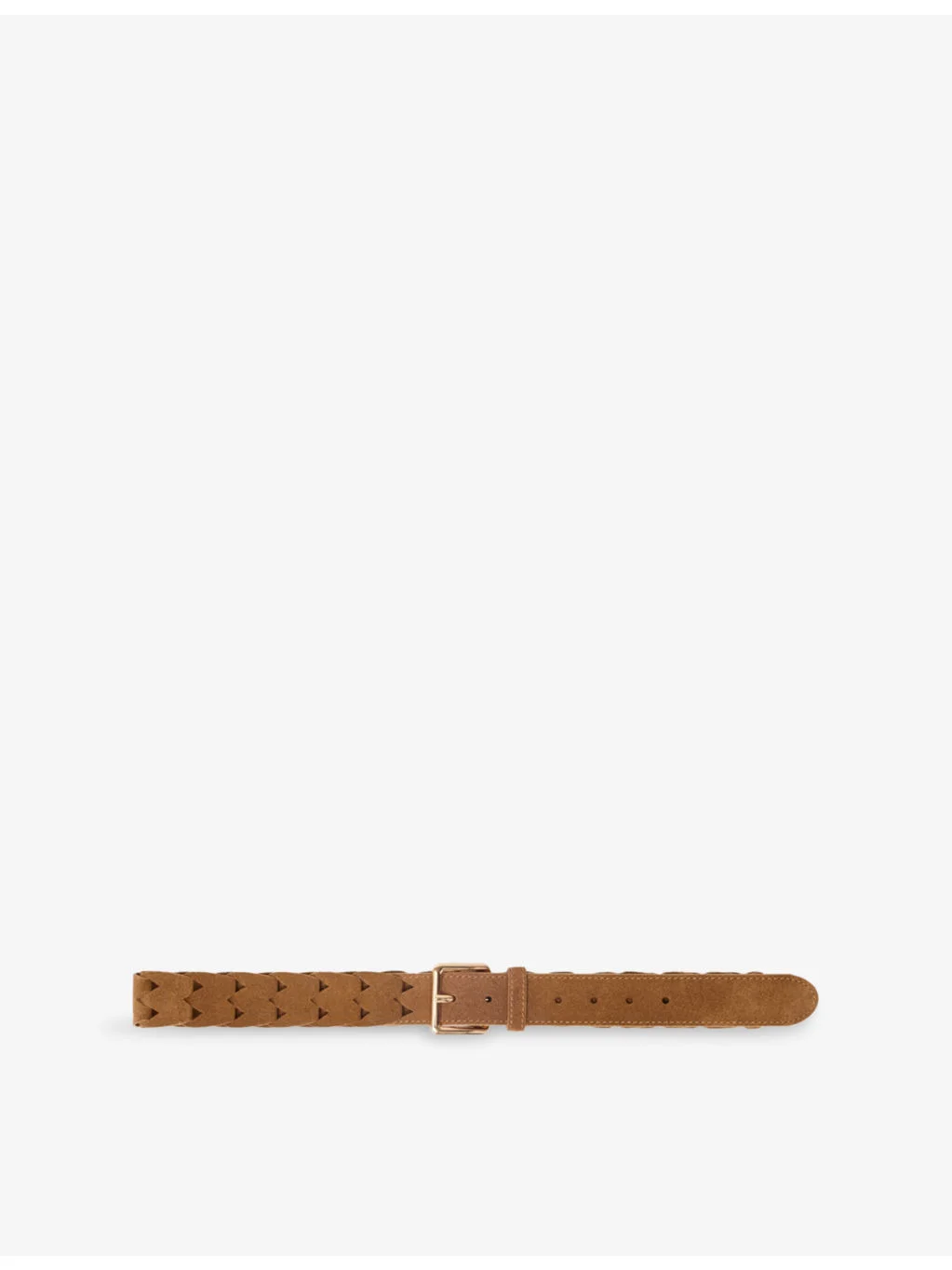 Braided Suede Belt - 1